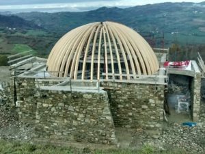 sala in costruzione